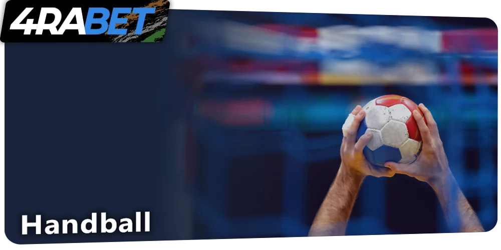 Handball betting at 4rabet