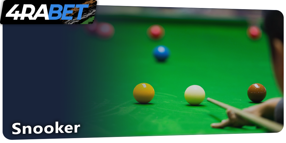 Snooker betting at 4rabet
