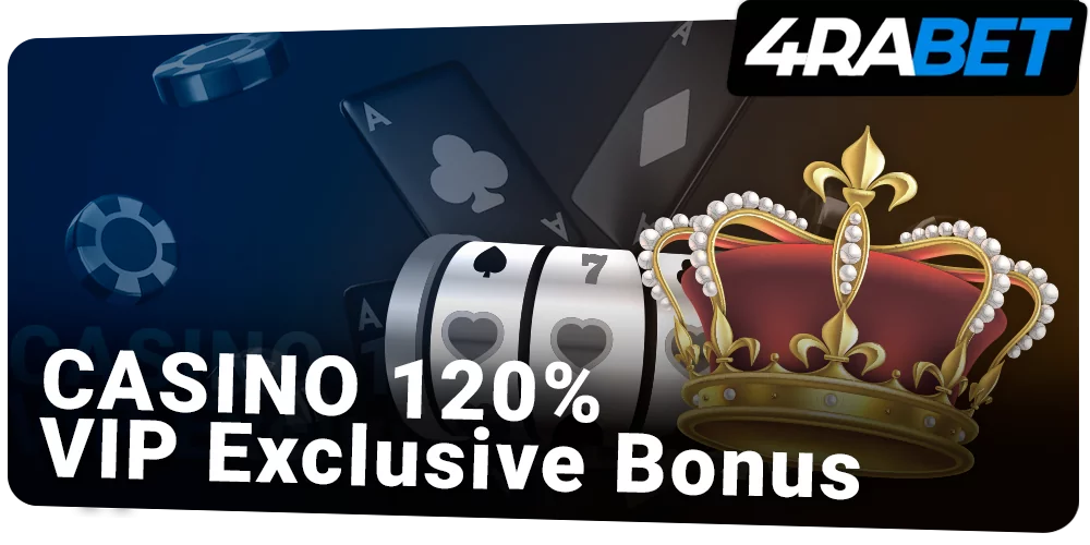 VIP Exclusive Bonus for Casino - get up to ₹60,000