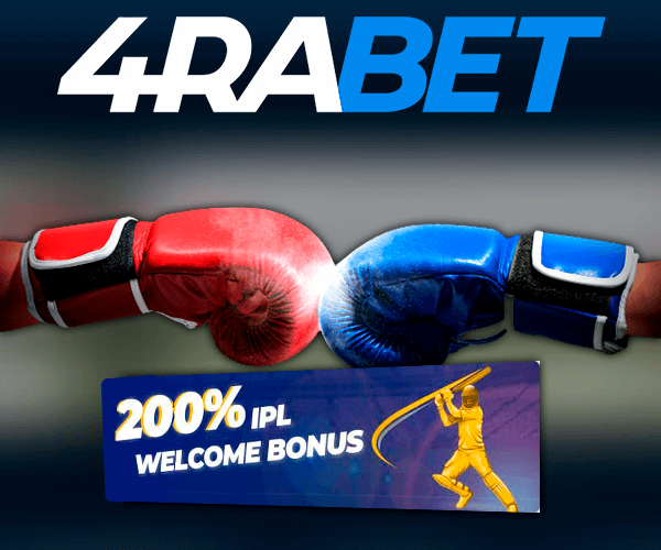4rabet welcome bonus for Boxing betting