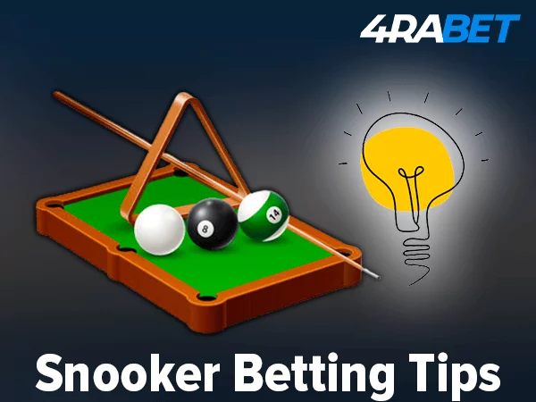 Tips for Snooker betting on 4rabet