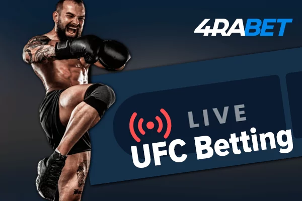 4rabet in-play betting on UFC