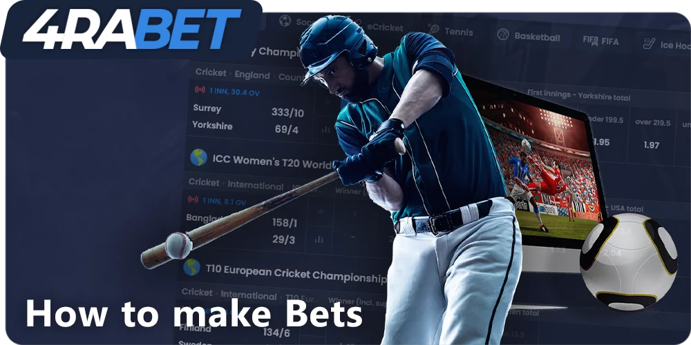 Step-by-step instructions on how make Bets at 4rabet Bangladesh