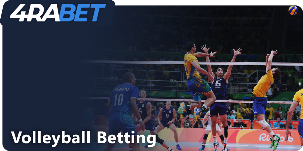 Volleyball Betting at 4rabet Bangladesh