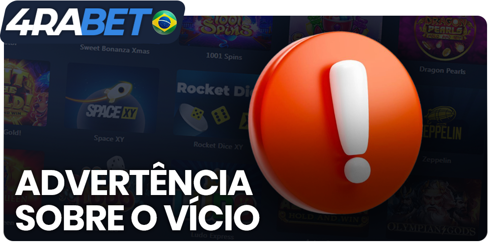 Um aviso sobre a dependência dos 4rabet jogadores
