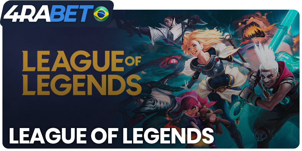 League of Legends apostando no 4rabet