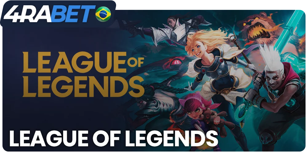 League of Legends apostando no 4rabet