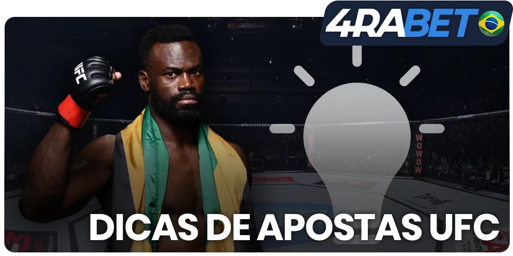 Dicas para brasileiros sobre como apostar em lutas UFC na 4rabet