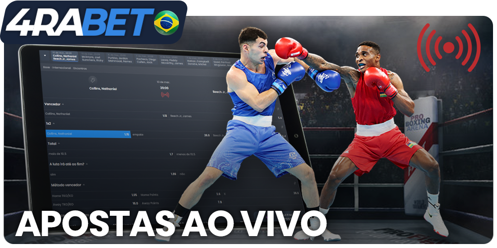 Aposta ao vivo no boxe na 4rabet
