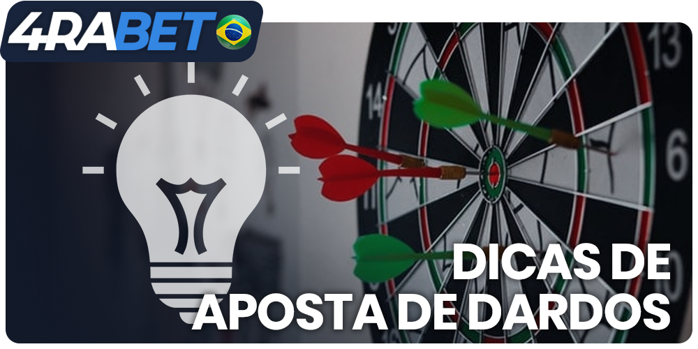 Dicas para brasileiros sobre dardos apostando no 4rabet