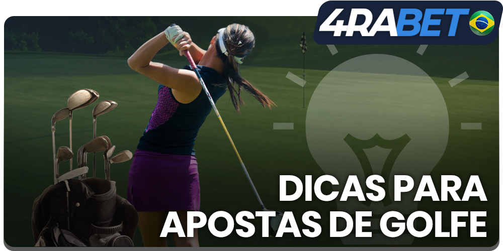 Dicas de apostas de golfe na 4rabet