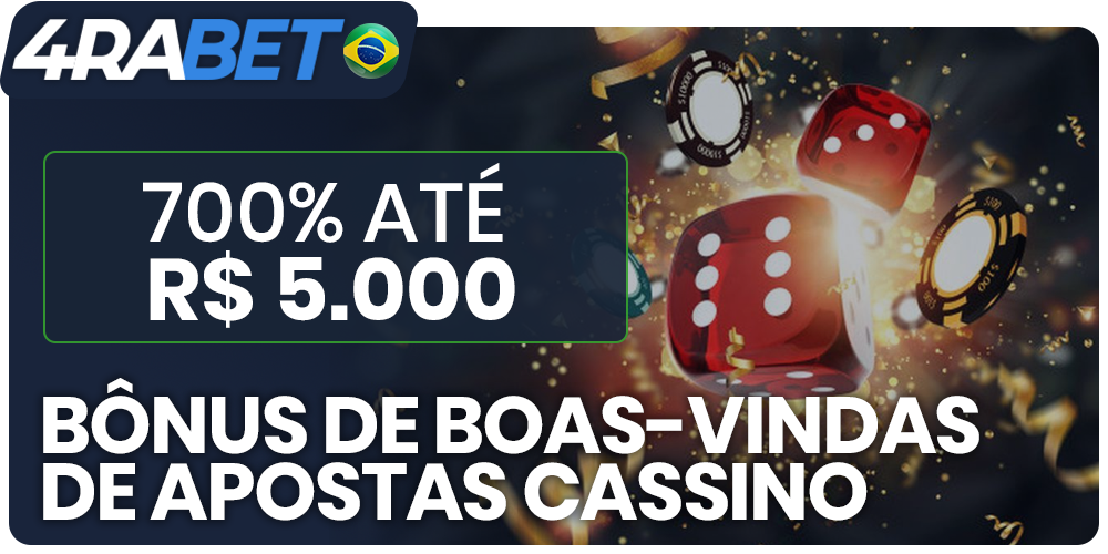 Bônus de Boas-vindas ao Casino 4rabet para jogadores brasileiros - ganhe até R$5.000