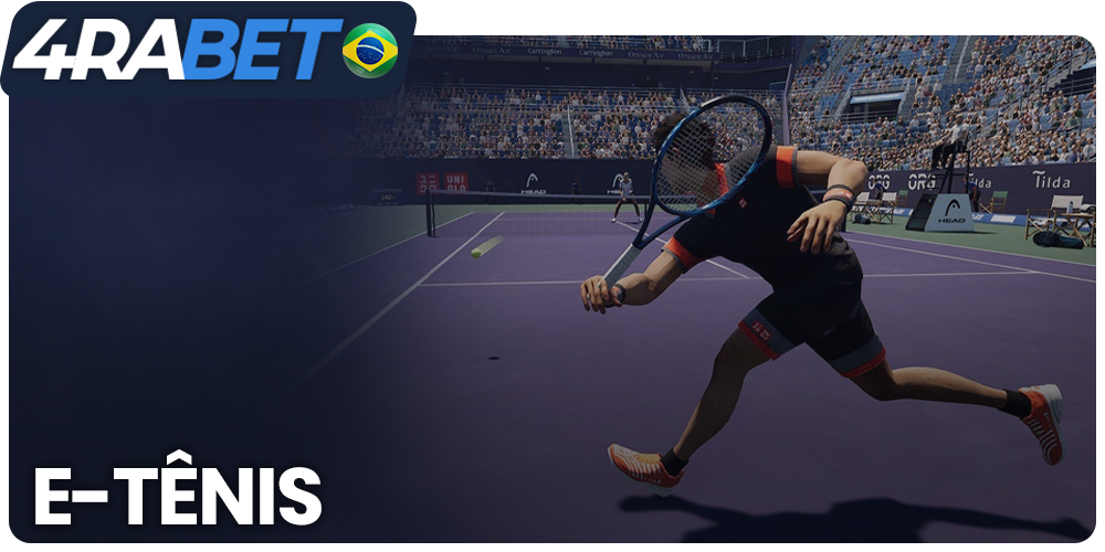 E-tenis apostando no 4rabet