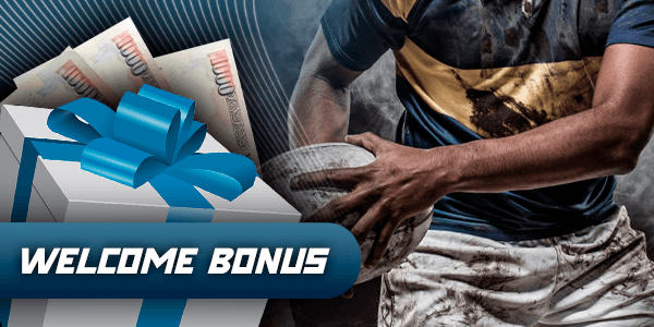 4rabet welcome bonus for Rugby betting