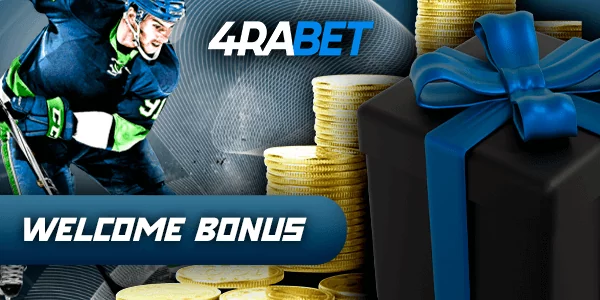 4rabet welcome bonus for Ice Hockey betting