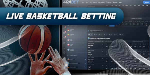 4rabet in-play betting on Basketball