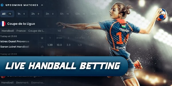 4rabet in-play betting on Handball