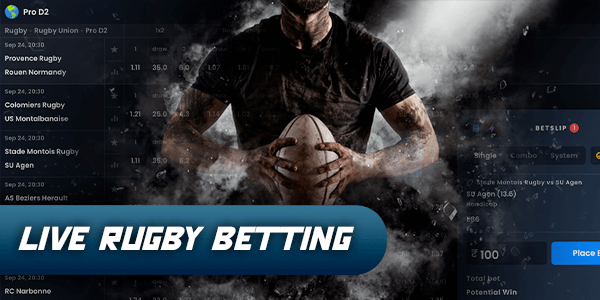 4rabet in-play betting on Rugby