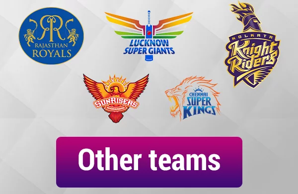 Other IPL teams - outsiders