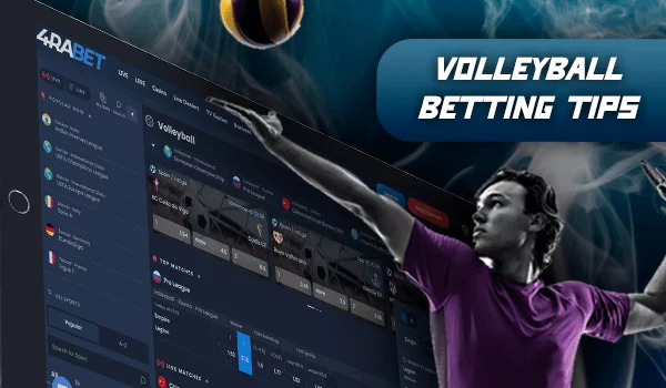 Tips for Volleyball betting on 4rabet