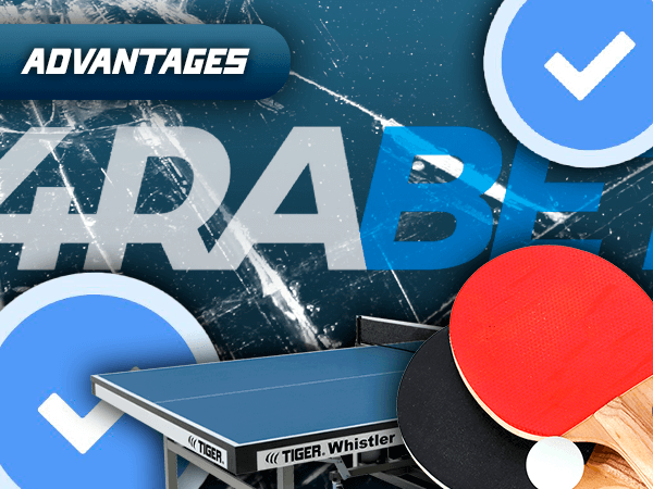 Table Tennis Betting Advantages on 4raBet