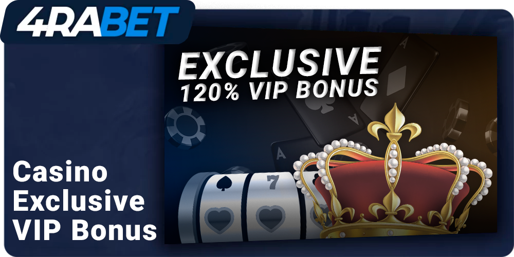 Exclusive VIP bonus for 4rabet players - up to ৳60,000