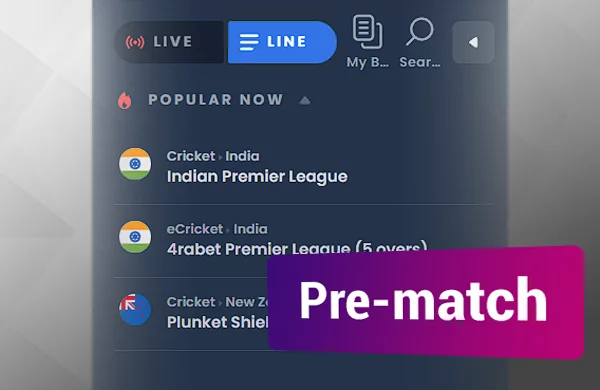 आईपीएल प्री-मैच बेटिंग