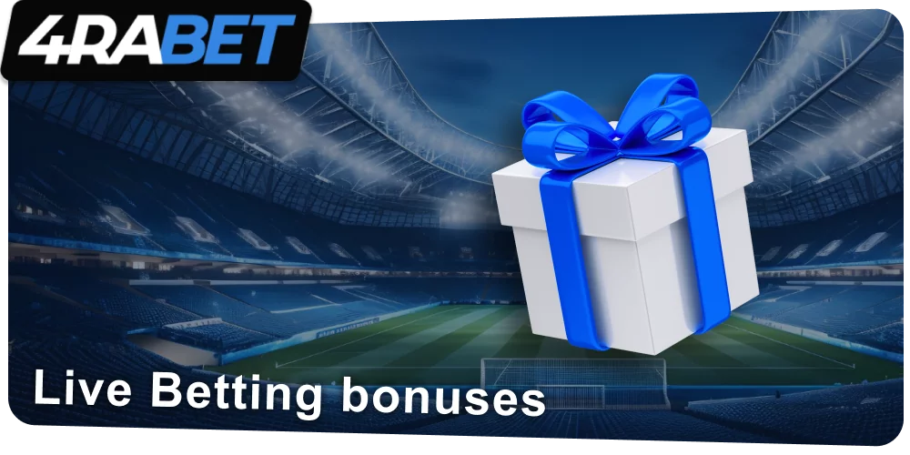 4rabet bonus for live betting