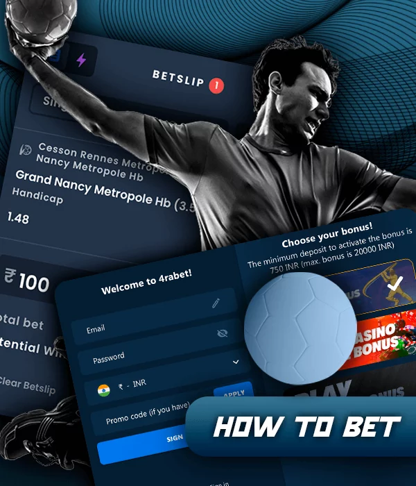 How to Bet on Handball at 4raBet