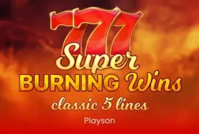 Super Burning Wins slot on 4rabet
