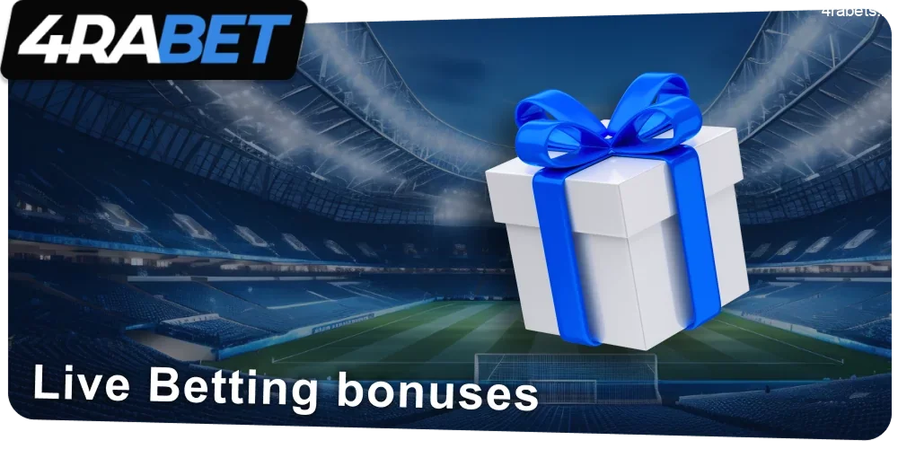4rabet bonus for live betting
