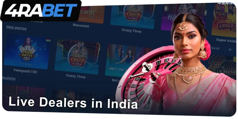 Online casino with live croupiers 4rabet