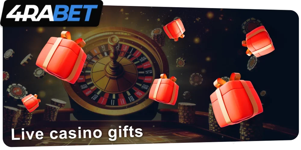 4rabet live casino bonus