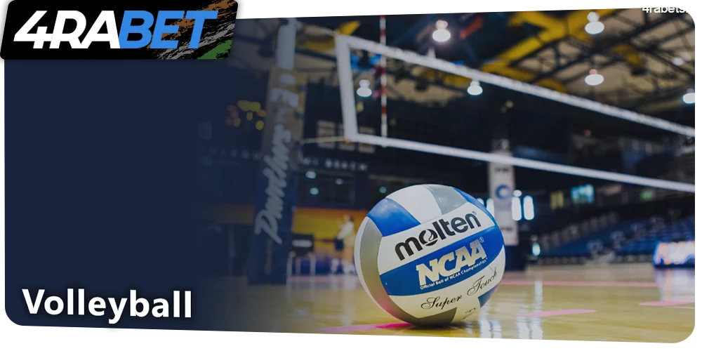 Volleyball betting at 4rabet